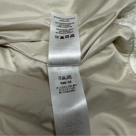 Patagonia Los Gatos Fleece Jacket Sz L In Birch White - Picture 9 of 12